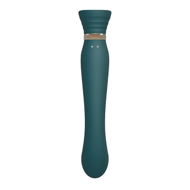 ZALO Queen G-Spot PulseWave Verde – Vibrador Recargable Con Diseño Elegante y Sensorial