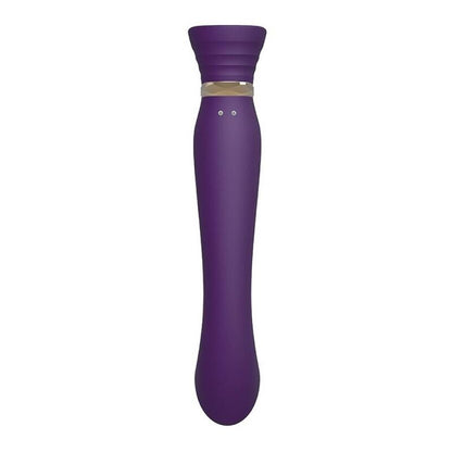 Comprar ZALO Queen G-spot PulseWave Vibe Morado – Vibrador de Lujo Con Diseño Elegante y Adornos de Swarovski-Noxtic