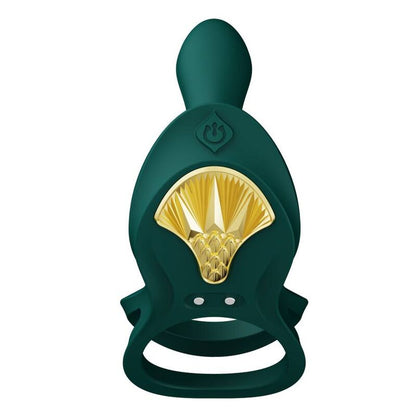 Comprar ZALO Bayek Anillo Vibrador Control Remoto Verde – Diseño Elegante Para Placer Compartido-Noxtic