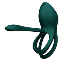 Comprar ZALO Bayek Anillo Vibrador Control Remoto Verde – Diseño Elegante Para Placer Compartido-Noxtic