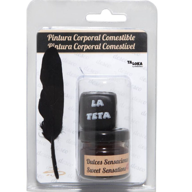Comprar TALOKA Pintura Corporal Comestible Sabor Chocolate – Creatividad Sensorial Para Momentos Especiales-Noxtic