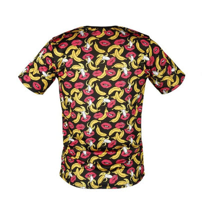 Anais Men Banana Camiseta M – Camiseta Con Comodidad Y Estilo Casual