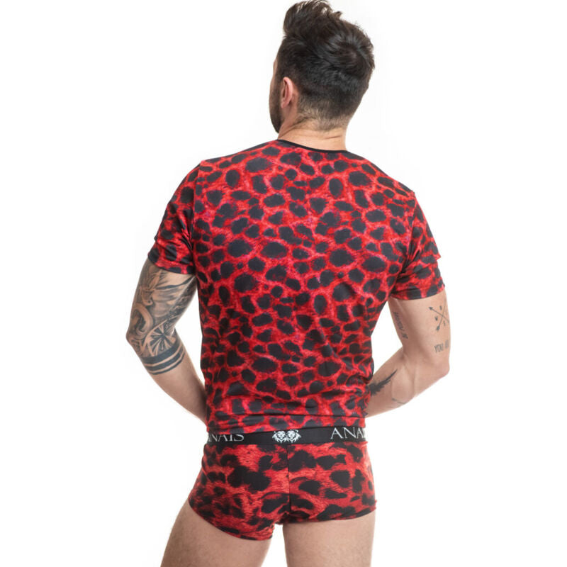 ANAIS MEN Savage Camiseta S – Diseño Confortable Para Libertad Sensorial