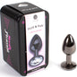 Comprar SECRETPLAY Butt Plug Gunmetal Talla S – Diseño Elegante Para Placer Intenso-Noxtic