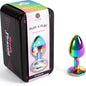 Comprar SECRETPLAY Metal Butt Plug Multicolor Talla S – Diseño Elegante Para Placer Sensorial-Noxtic
