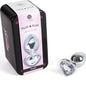 Comprar SECRETPLAY Metal Butt Plug Corazón Transparente Talla S – Diseño Elegante Para Placer Sensible-Noxtic