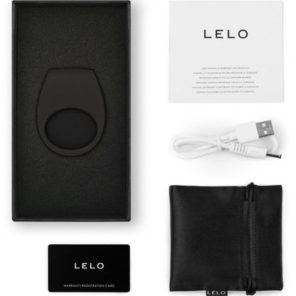 Comprar LELO Tor 3 Anillo Vibrador Negro – Estimulador Ideal Para Parejas Con Diseño Elegante-Noxtic