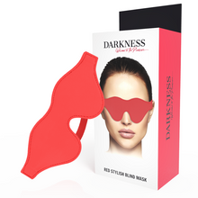 Comprar DARKNESS Máscara Antifaz Rojo – Diseño Ajustable Para Comodidad Durante El Sueño-Noxtic