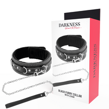 Comprar DARKNESS Collar De Cuero Con Correa – Diseño Elegante Para Control Y Estilo En Tus Escenas-Noxtic