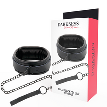 Comprar DARKNESS Collar Con Cadena Negro – Diseño Elegante Para Exploración Sensual-Noxtic