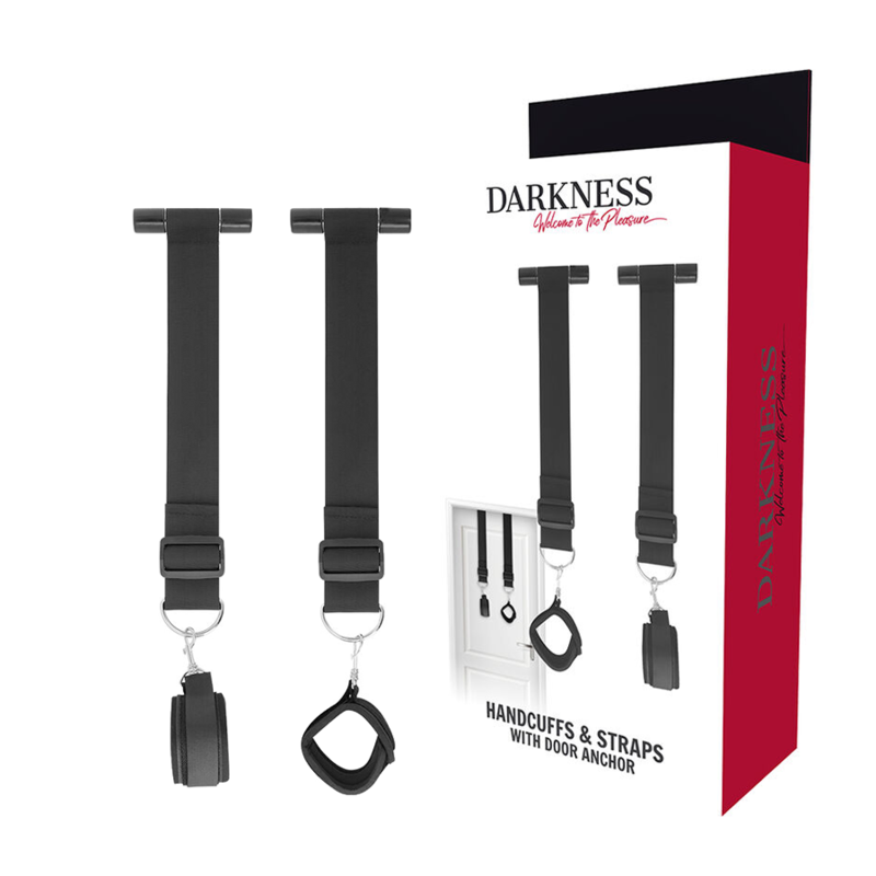 Comprar DARKNESS Esposas Para La Puerta – Diseño Seguro Para Explorar Nuevas Sensaciones-Noxtic