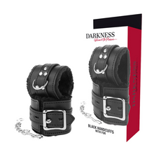 Comprar DARKNESS Esposas Forradas En Negro – Diseño Elegante Con Comodidad Y Estilo-Noxtic