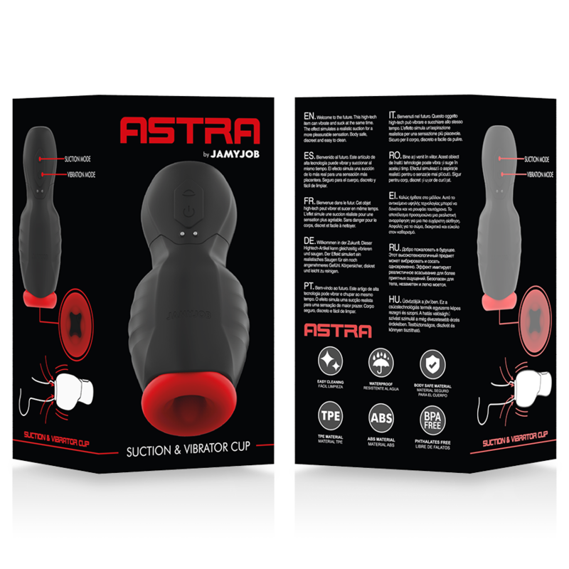 Comprar JAMYJOB Astra Oral Extrem – Estimulador Con Vibración Y Succión Para Una Experiencia Única-Noxtic