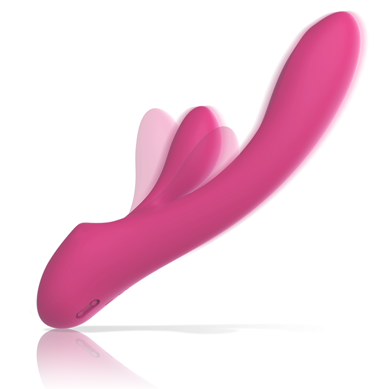 Vibratore Intense Luigi Pink Rabbit – Stimolatore a doppio motore con impugnatura ergonomica in silicone