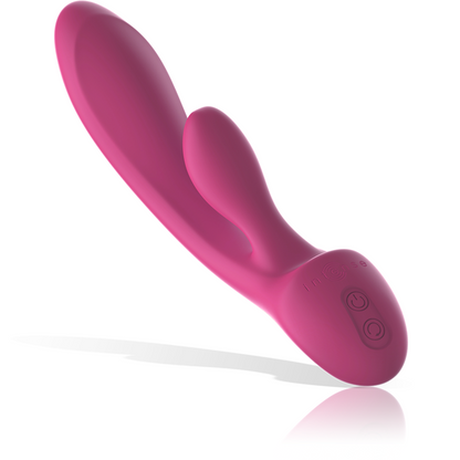 Vibratore Intense Luigi Pink Rabbit – Stimolatore a doppio motore con impugnatura ergonomica in silicone
