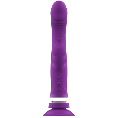 Comprar Intense Casanova Vibrador Rabbit Morado – Vibrador Silicona Con Triple Motor Y 30 Modos De Vibración-Noxtic