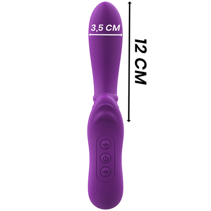 Vibratore viola flessibile Intense Harry – Stimolatore dal design ergonomico per sensazioni uniche