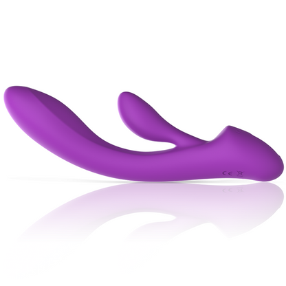 INTENSE - LUIGI LIQUID SILICONE RABBIT VIBRATOR PURPLE