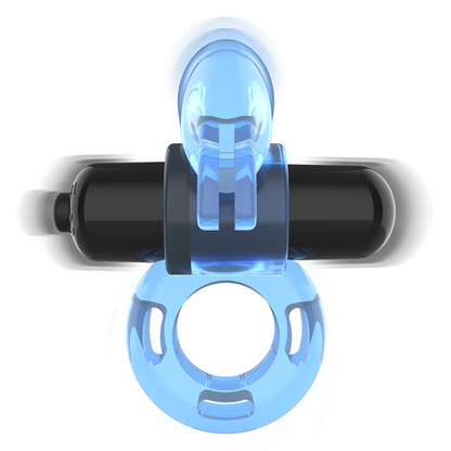 Comprar INTENSE Anillo Vibrador Azul – Diseño Flexible Para Placer Prolongado-Noxtic