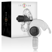Comprar INTENSE Anillo Vibrador Transparente – Diseño Flexible Para Placer Prolongado-Noxtic