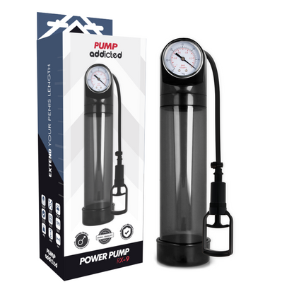 Comprar PUMP ADDICTED Bomba Ereción RX9 Transparente – Diseño Ergonómico Para Mayor Comodidad-Noxtic