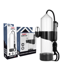 Comprar Pump Addicted Bomba Erector RX5 Transparente – Diseño Innovador Con Vibrador Para Placer Mejorado-Noxtic