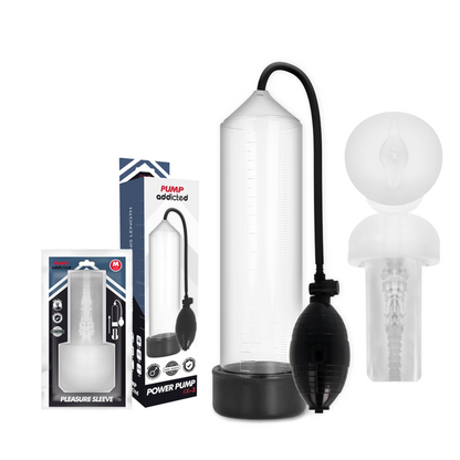 Comprar PUMP ADDICTED RX3 Bomba Erección Clear – Mejora Tu Rendimiento Sexual Con Diseño Innovador-Noxtic