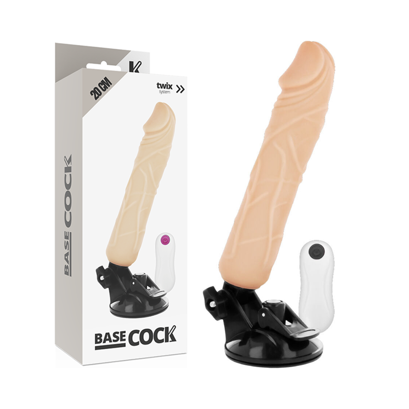 Comprar Basecock Vibrador Realístico Control Remoto 20 Cm – Diseño Natural Para Una Estimulación Única-Noxtic