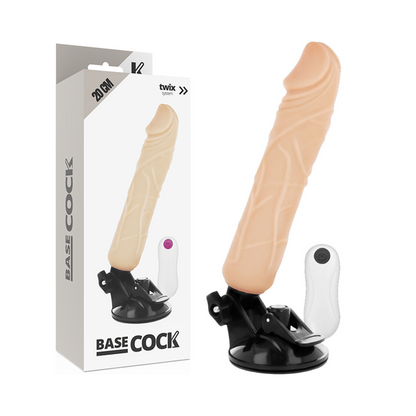Comprar Basecock Vibrador Realístico Control Remoto 20 Cm – Diseño Natural Para Una Estimulación Única-Noxtic