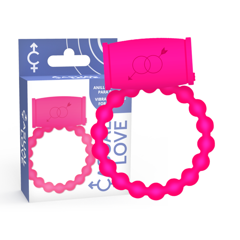 Comprar CASUAL LOVE Anillo Vibrador Rosa – Estimulador Flexible Para Mayor Placer-Noxtic