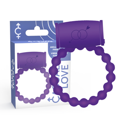 Casual Love Anillo Vibrador 25 Violeta – Silicona Suave Con Diseño Flexible Para Comodidad Ideal