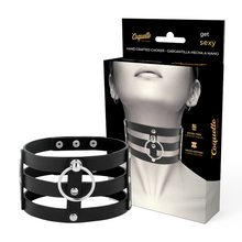 Comprar Coquette Chic Desire Choker – Collar De Cuero Vegano Ajustable Para Estilo Moderno-Noxtic
