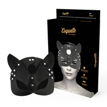 Comprar COQUETTE Chic Desire – Máscara De Cuero Vegano Con Diseño Elegante Y Orejas De Gato-Noxtic