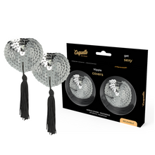 Comprar COQUETTE Cubre Pezones Silver – Diseño Elegante Con Cinta Autoadhesiva Para Realzar Tu Estilo-Noxtic