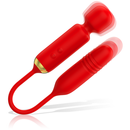 MIA Toscana Double Pleasure Wand – Massaggiatore con funzione ascendente e discendente per un doppio piacere