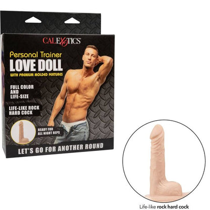 CALEXOTICS Personal Trainer Love Doll – Design gonfiabile con realismo sorprendente per un piacere intimo