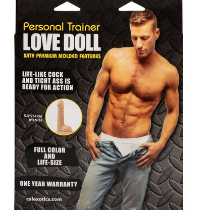 CALEXOTICS Personal Trainer Love Doll – Design gonfiabile con realismo sorprendente per un piacere intimo
