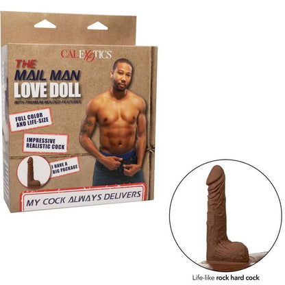 CALEXOTICS The Mail Man Love Doll – Bambola gonfiabile dal design realistico per il piacere personale