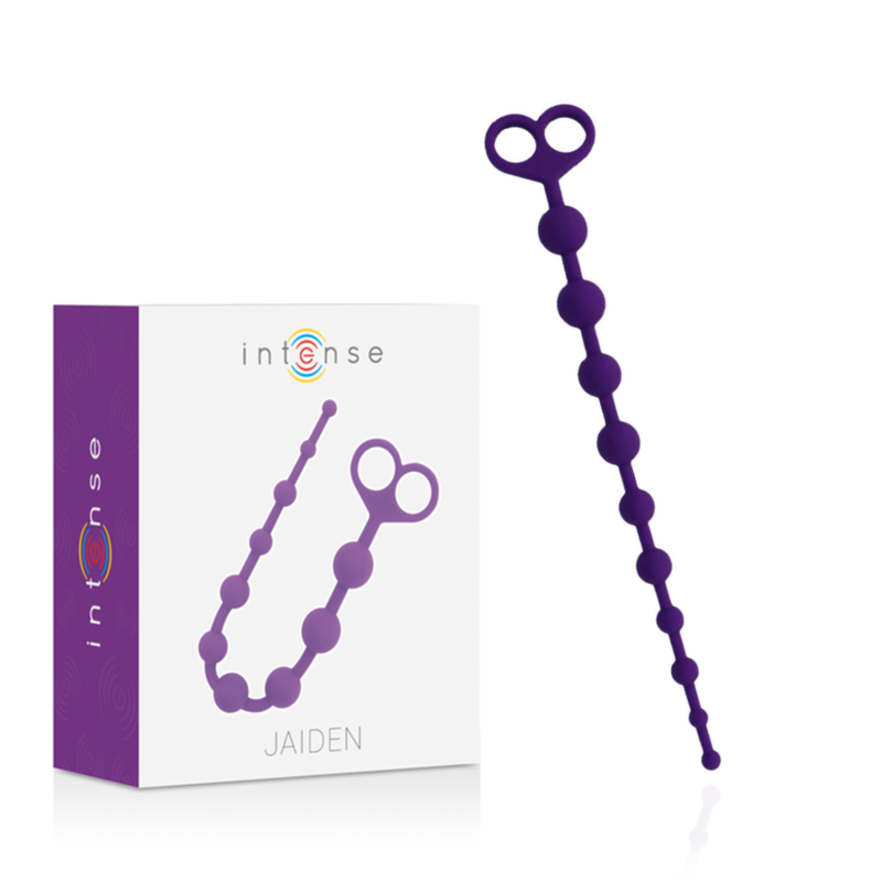 Comprar INTENSE Jaiden Anal Beads Lila – Diseño Elegante Para Exploración Confiada Del Placer-Noxtic