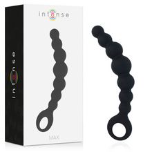 Comprar INTENSE Anal Beads Max Negro – Juguete Erótico De Silicona Médica Para Placer Sensible-Noxtic