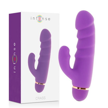 Comprar Intense Crass Vibrador Lila – Silicona Suave Con 20 Modos De Vibración-Noxtic