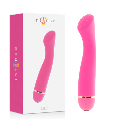 Comprar INTENSE LILO 20 Velocidades Rosa – Vibrador Ergonómico De Silicona Médica Para Bienestar Sexual-Noxtic