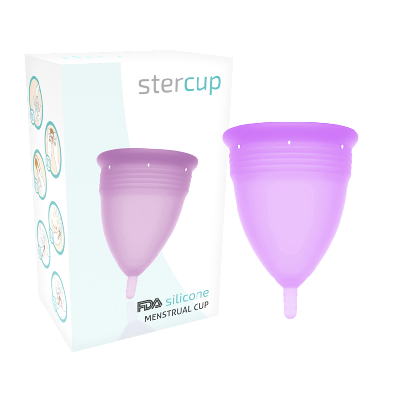 Coppetta mestruale STERcup taglia L – Silicone ecologico per il comfort quotidiano