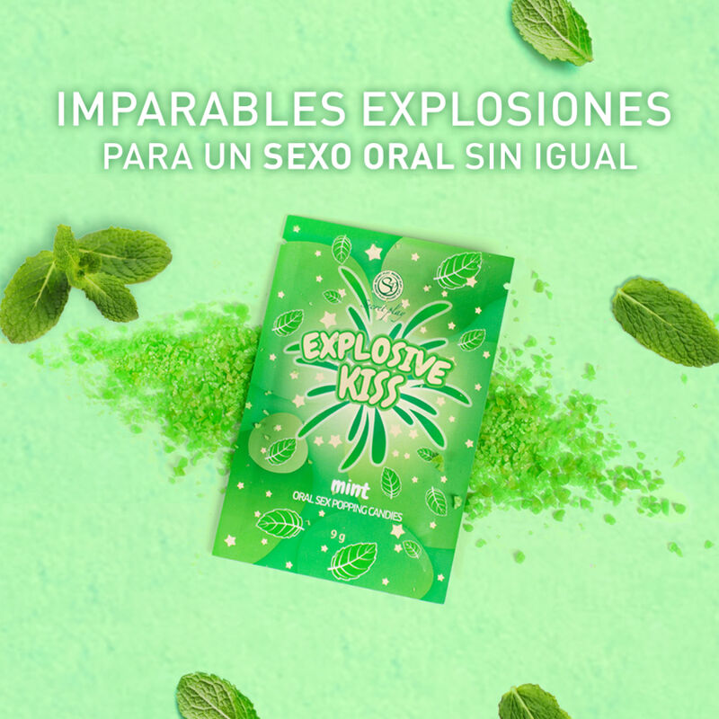 SECRETPLAY Caramelos Explosivos Menta – Sorpresa Divertida Para Disfrutar Momentos Únicos