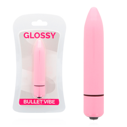 Comprar GLOSSY Thin Vibrador Rosa Intenso – Vibraciones Ideales Para Placer Sensitivo-Noxtic