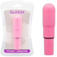 Comprar GLOSSY Pocket Vibrador Rosa Intenso – Vibrador Resistente Al Agua Con Vibraciones Silenciosas-Noxtic