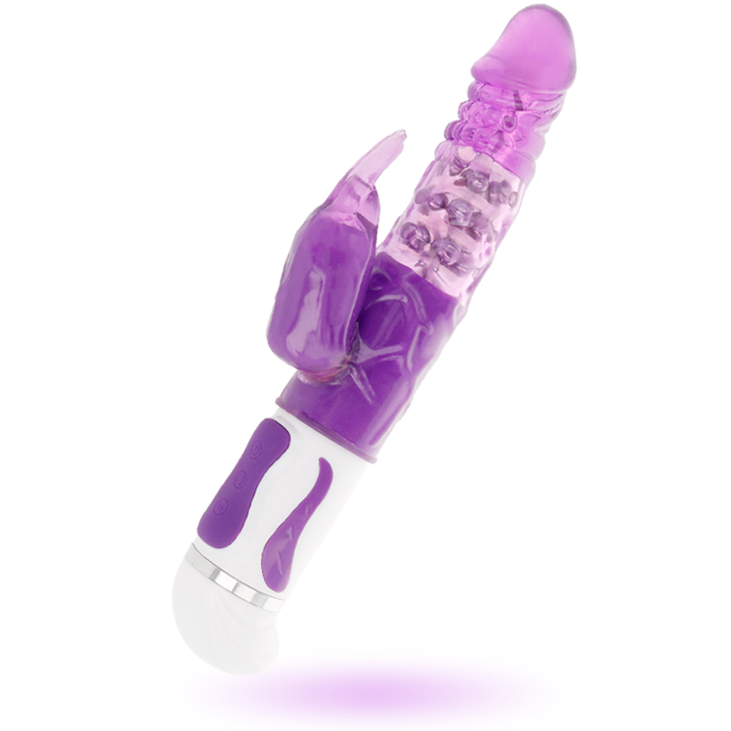 Comprar INTENSE Guppy Vibrador Rotador Lila – Diseño Ergonómico Para Una Experiencia Sensorial Única-Noxtic