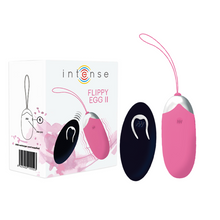 Comprar Intense Flippy II Huevo Recargable Rosa – Estimulador Silencioso Con 10 Velocidades De Vibración-Noxtic