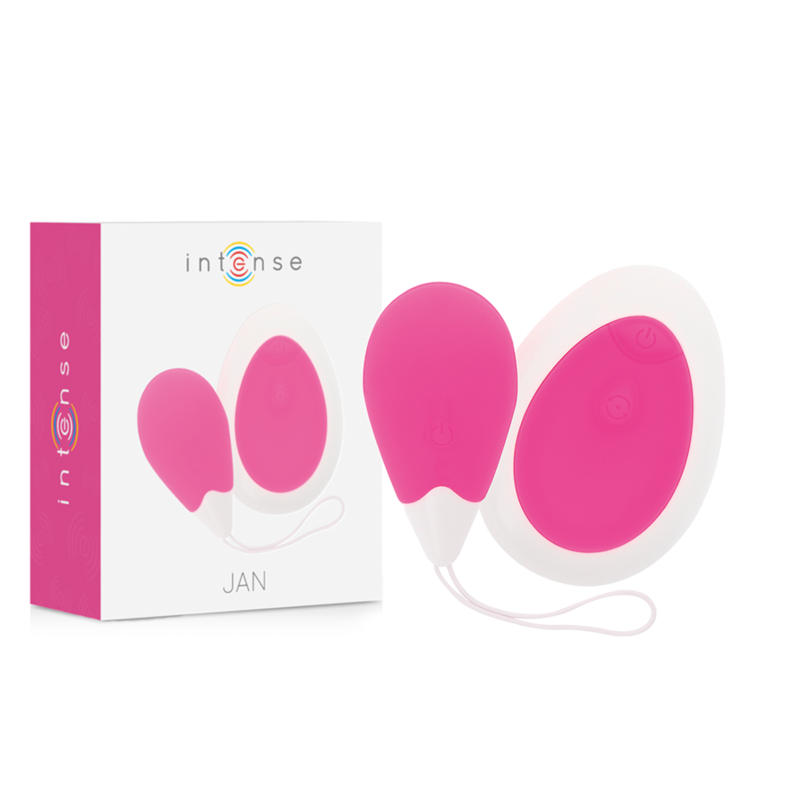 Comprar Intense Jan Huevo Vibrador Control Remoto Rosa – Juguete Inalámbrico Para Diversión Discreta en Pareja-Noxtic