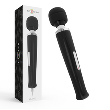 Comprar INTENSE Keanu Wand Negro – Masajeador Potente Con Diseño Curvilíneo Para Sensaciones Intensificadas-Noxtic